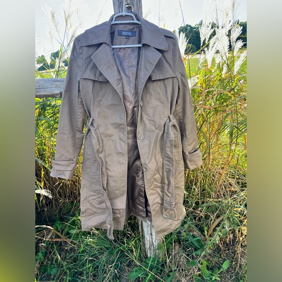 Kenneth Cole Reaction trench coat L - Picture 3 of 3